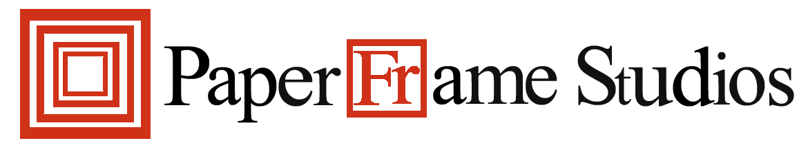 Paperframe Studios Logo Light